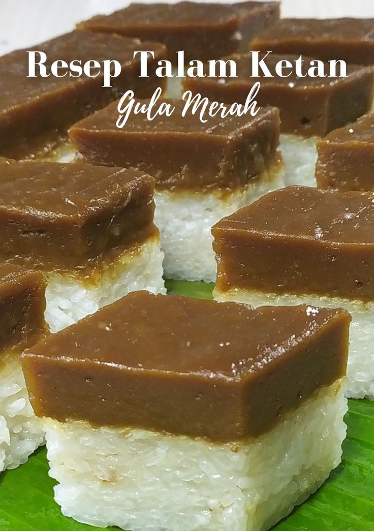 Pulut sarikaya gula merah