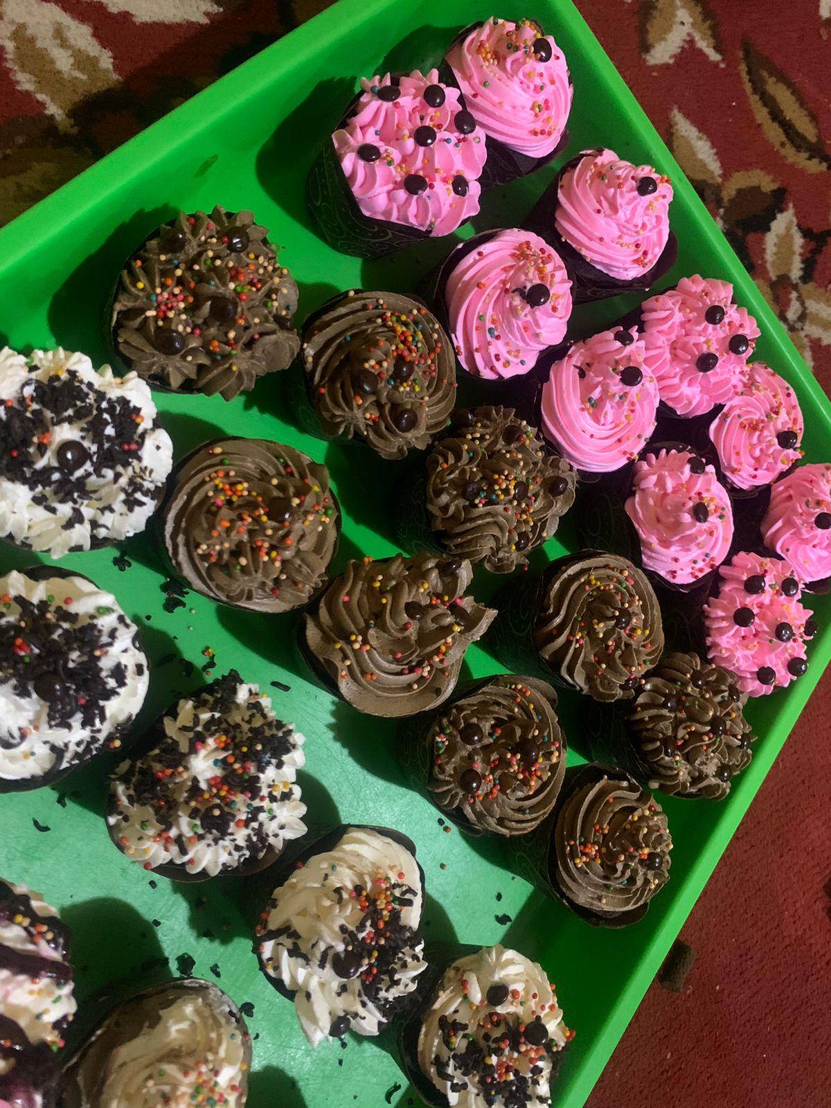 Cup cake brownies